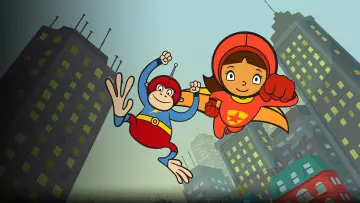 Backdrop for the TV series "WordGirl" #1324107