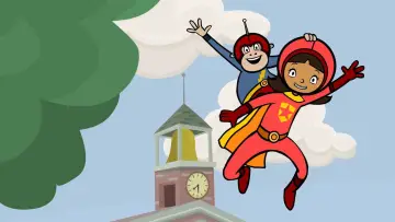 Backdrop for the TV series "WordGirl" #1324111
