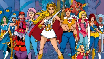 Backdrop for the TV series "She-Ra: Princess of Power" #1413772