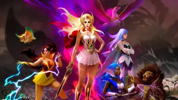 Backdrop for the TV series "She-Ra: Princess of Power" #1413783