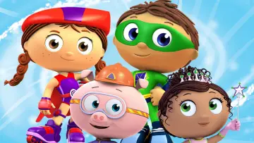 Backdrop for the TV series "Super Why!" #1422557
