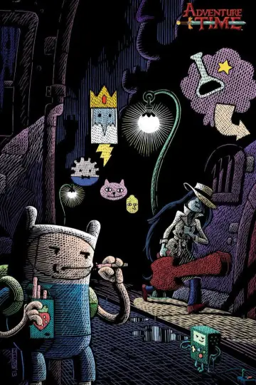 Poster for the TV series "Adventure Time" #1318170