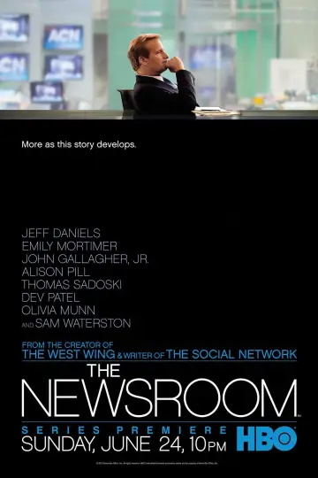 Poster for the TV series "The Newsroom" #1353357