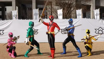 Backdrop for the TV series "Samurai Sentai Shinkenger" #1364566