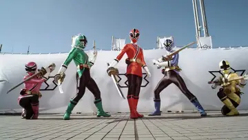 Backdrop for the TV series "Samurai Sentai Shinkenger" #1364568