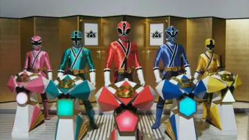 Backdrop for the TV series "Samurai Sentai Shinkenger" #1364575