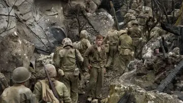 Backdrop for the TV series "The Pacific" #1359588