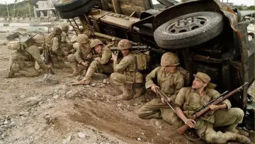 Backdrop for the TV series "The Pacific" #1359590