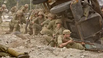 Backdrop for the TV series "The Pacific" #1359597