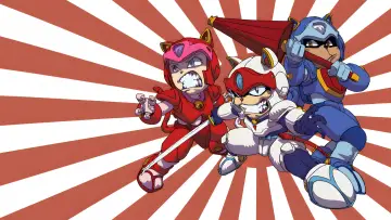 Backdrop for the TV series "Samurai Pizza Cats" #1405253