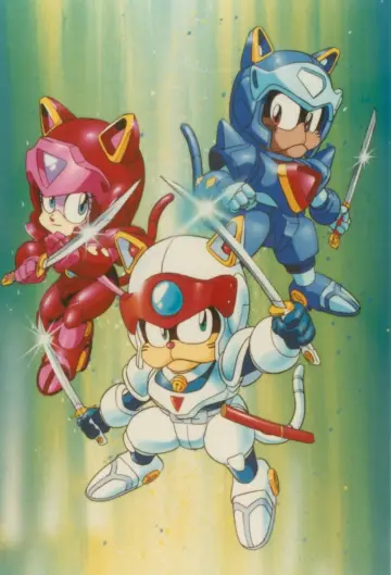 Poster for the TV series "Samurai Pizza Cats" #1405256