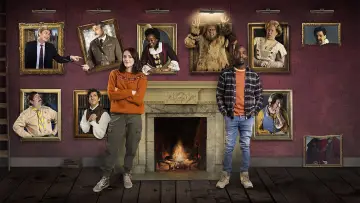 Backdrop for the TV series "Ghosts" #1389982
