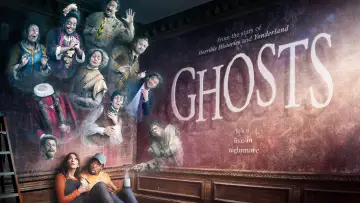Backdrop for the TV series "Ghosts" #1389986