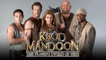 Backdrop for the TV series "Krod Mandoon and the Flaming Sword of Fire" #1548223