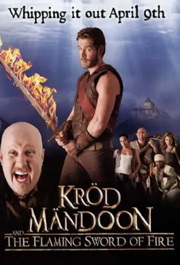 Poster for the TV series "Krod Mandoon and the Flaming Sword of Fire" #1548226