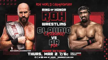 Backdrop for the TV series "Ring of Honor Wrestling" #1435888