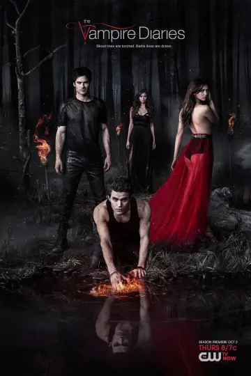 Poster for the TV series "The Vampire Diaries" #1240171