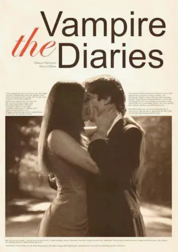Poster for the TV series "The Vampire Diaries" #1240417