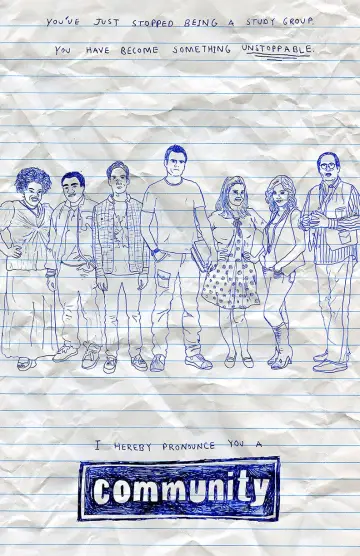 Poster for the TV series "Community" #1283628