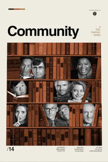 Poster for the TV series "Community" #1283663