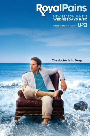 Poster for the TV series "Royal Pains" #1348169