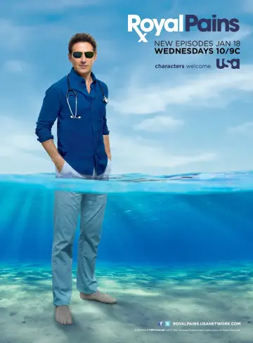 Poster for the TV series "Royal Pains" #1348170