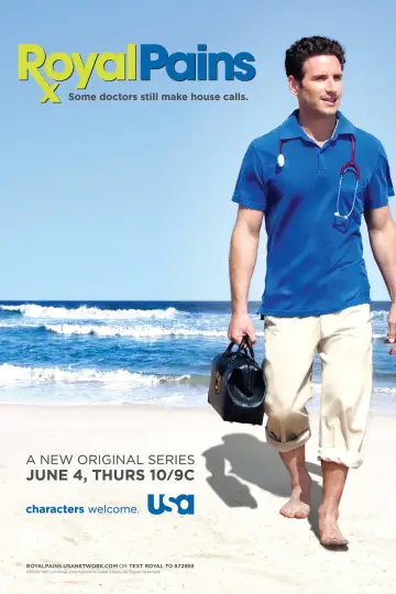 Poster for the TV series "Royal Pains" #1348173