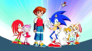 Backdrop for the TV series "Sonic X" #1374287