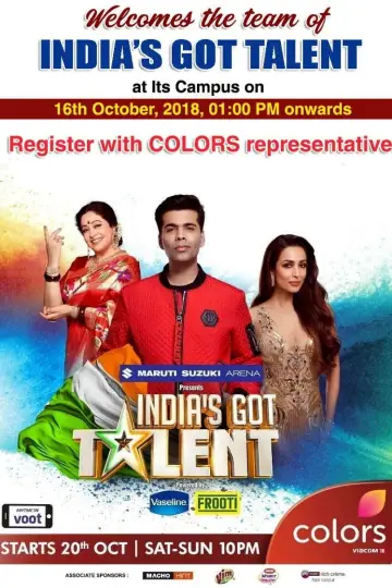 Poster for the TV series "India