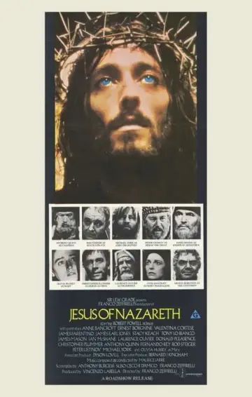 Poster for the TV series "Jesus of Nazareth" #1460019