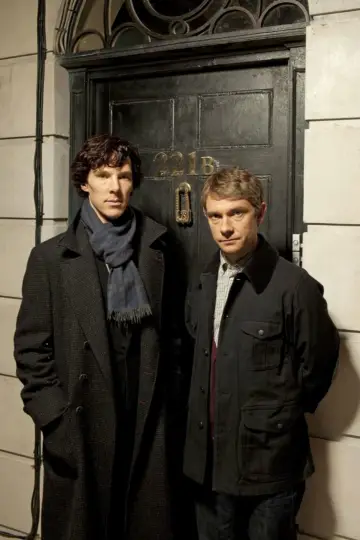 Poster к сериалу "Sherlock" #1296867