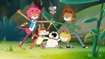 Backdrop for the TV series "Boy Girl Dog Cat Mouse Cheese" #1510165