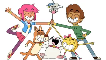 Backdrop for the TV series "Boy Girl Dog Cat Mouse Cheese" #1510170