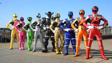 Backdrop for the TV series "Uchuu Sentai Kyuranger" #1393814