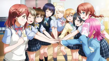 Backdrop for the TV series "Love Live! Nijigasaki High School Idol Club" #1661238