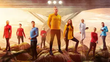 Backdrop for the TV series "Star Trek: Strange New Worlds" #1219479