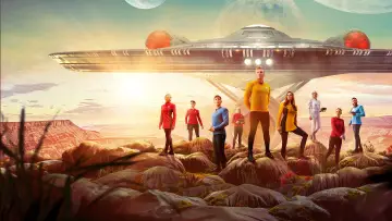Backdrop for the TV series "Star Trek: Strange New Worlds" #1219498