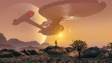 Backdrop for the TV series "Star Trek: Strange New Worlds" #1219499