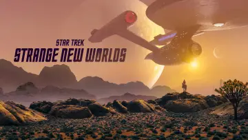 Backdrop for the TV series "Star Trek: Strange New Worlds" #1219503