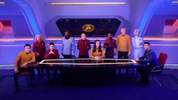Backdrop for the TV series "Star Trek: Strange New Worlds" #1219548
