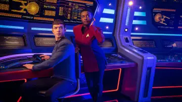 Backdrop for the TV series "Star Trek: Strange New Worlds" #1219550