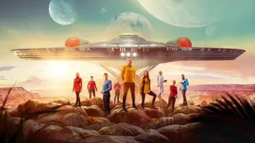 Backdrop for the TV series "Star Trek: Strange New Worlds" #1219558
