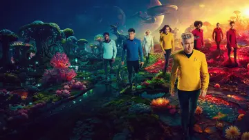 Backdrop for the TV series "Star Trek: Strange New Worlds" #1219569