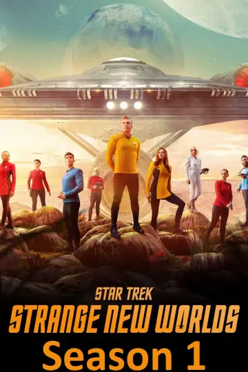 Poster for the TV series "Star Trek: Strange New Worlds" #1246986