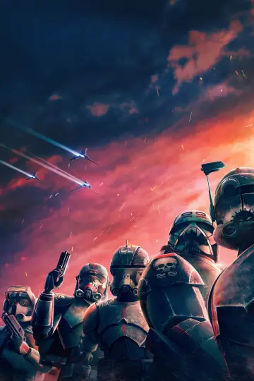 Poster for the TV series "Star Wars: The Bad Batch" #1353694