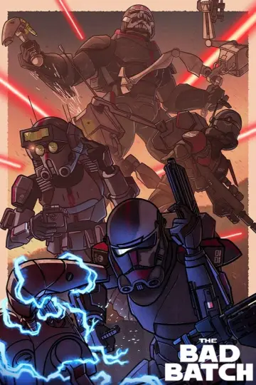 Poster for the TV series "Star Wars: The Bad Batch" #1353748
