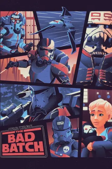 Poster for the TV series "Star Wars: The Bad Batch" #1353750