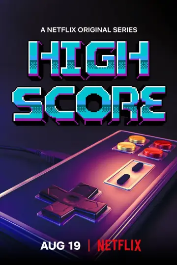 Poster for the TV series "High Score" #1463805