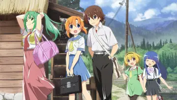 Backdrop for the TV series "Higurashi: When They Cry - NEW" #1437932