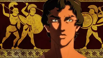 Backdrop for the TV series "Blood of Zeus" #1408467